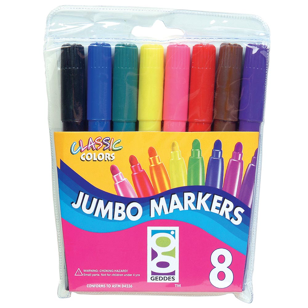 8 CT. Jumbo Markers