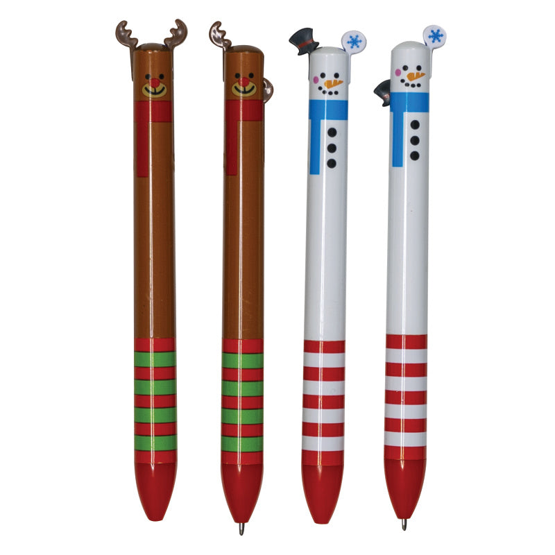 Holiday 2-Color Pens