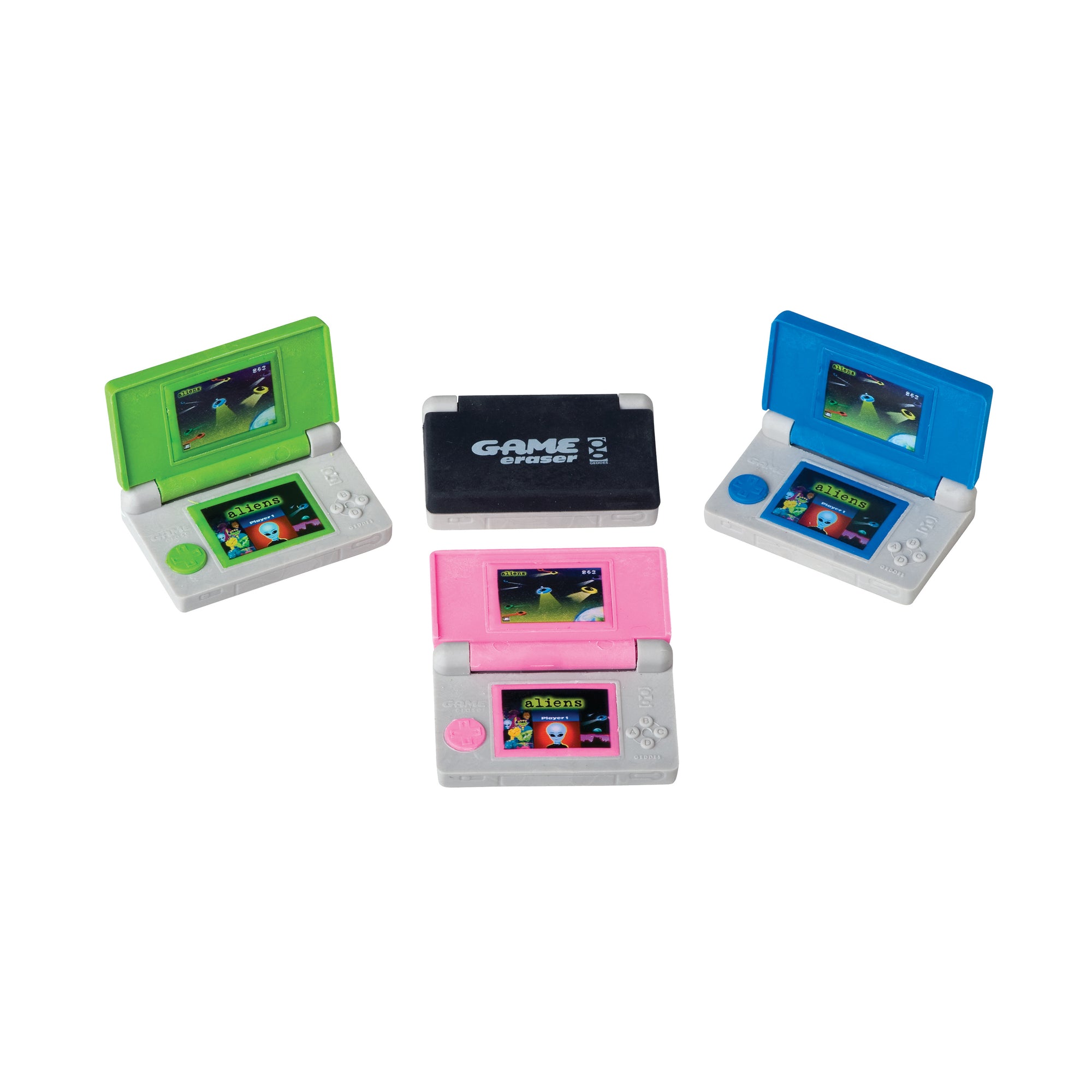 Video Game Erasers - 24 per Tub