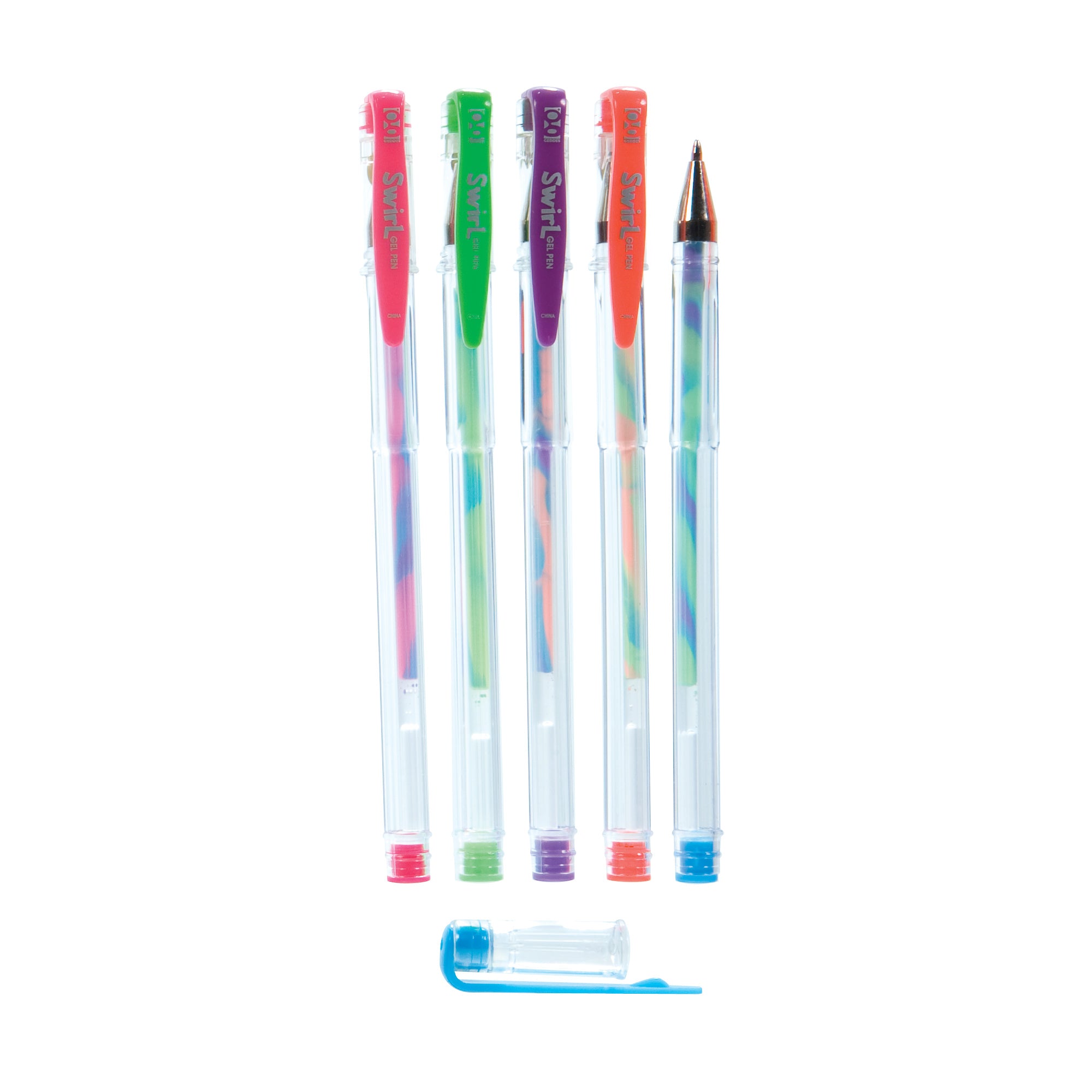 Swirl Gel Pens - 50 per display