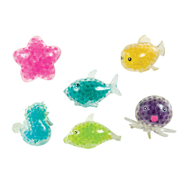 Small Sealife Boba Ball Toys - 24 per display