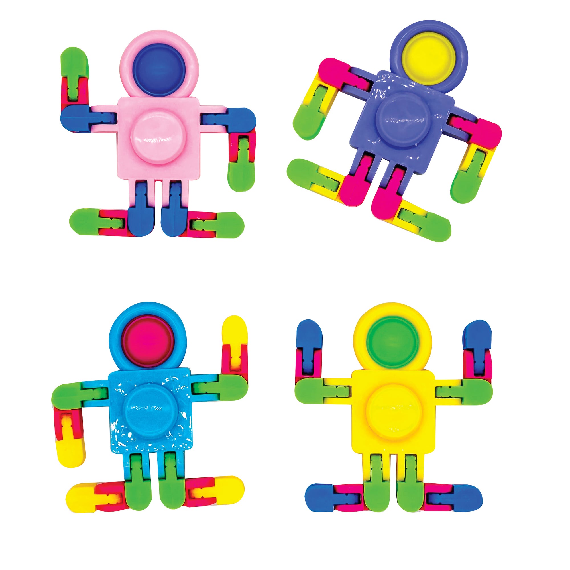 Pop ‘n’ Spin Whacky Guy Toys - 24 per display