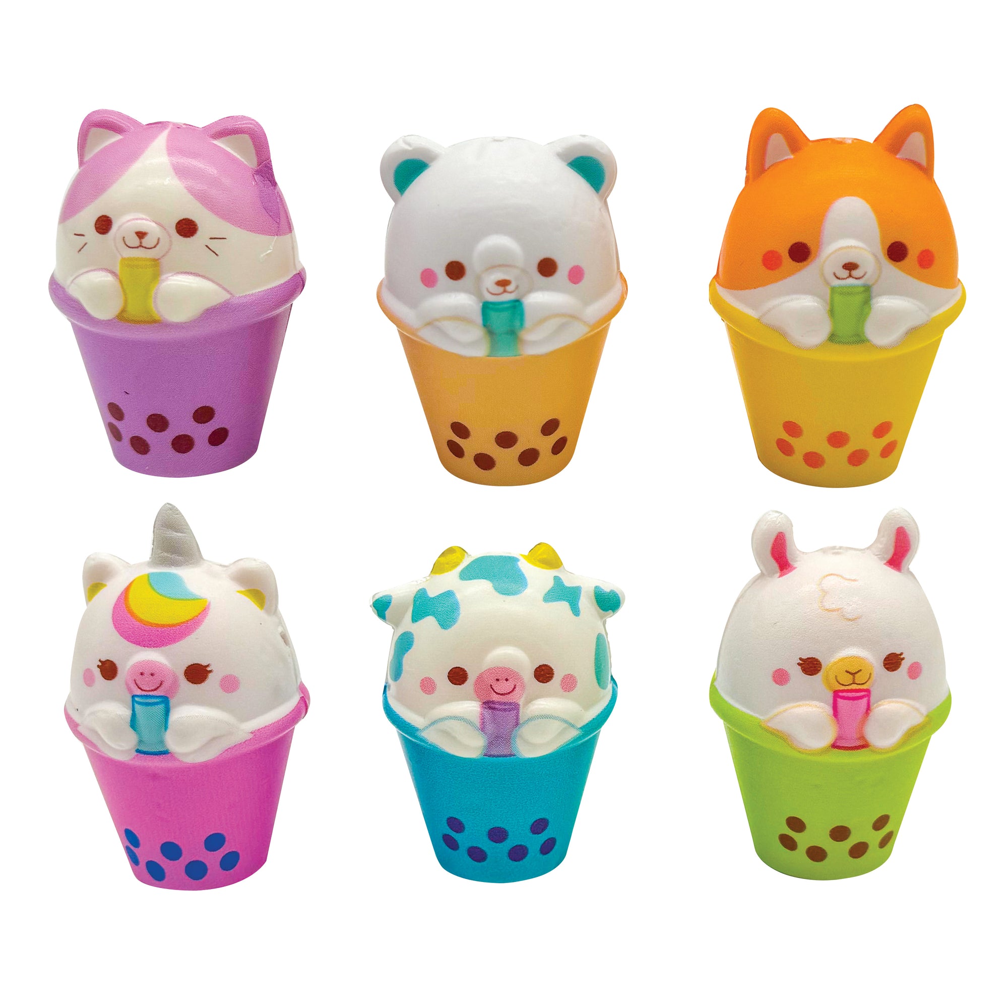 Boba Tea Friends Squishes -  24 per display