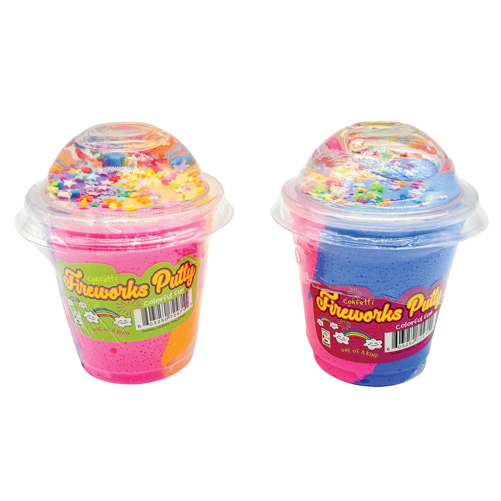 Confetti Fireworks Putty - 12 per display