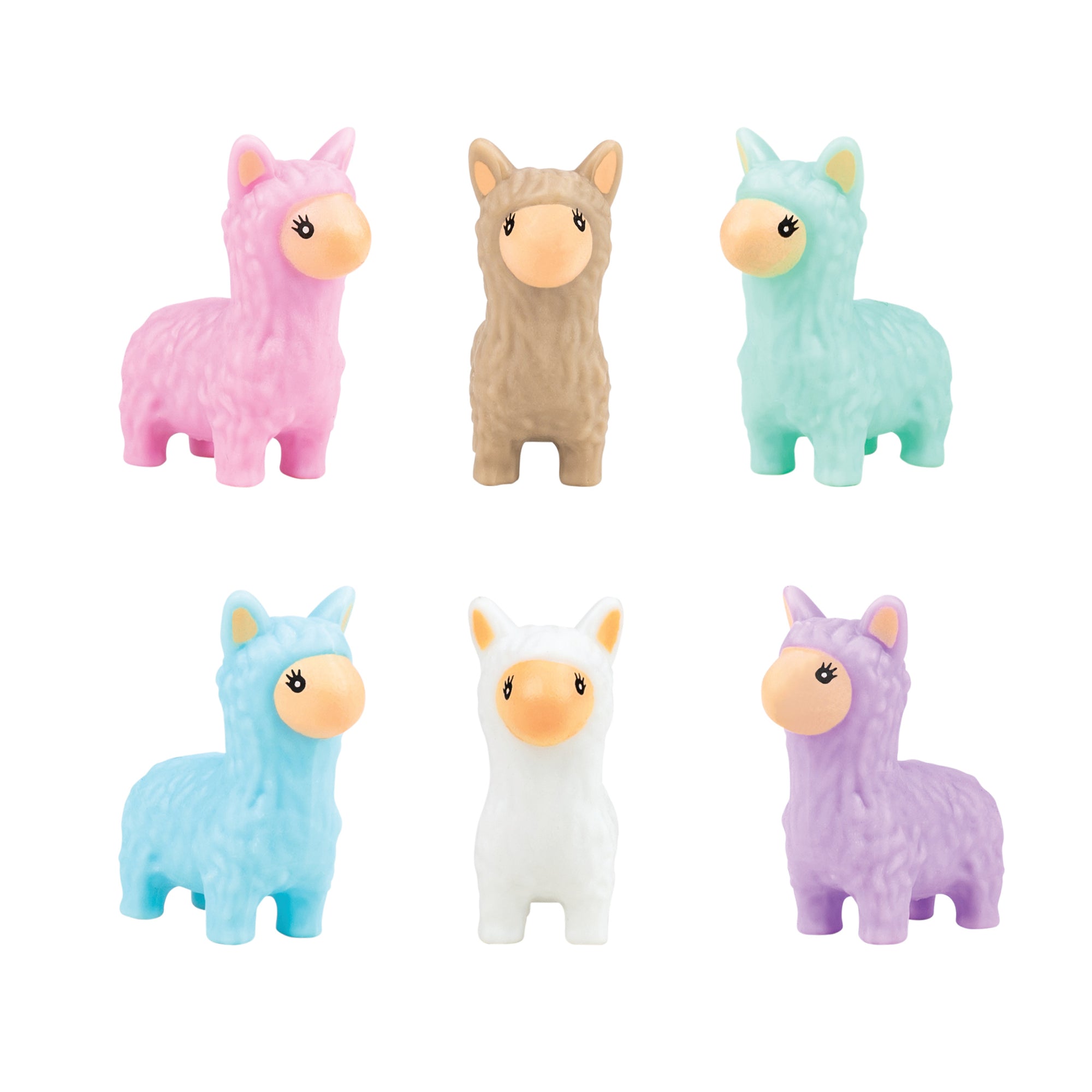 Alpaca Toy Figures - 100 per display