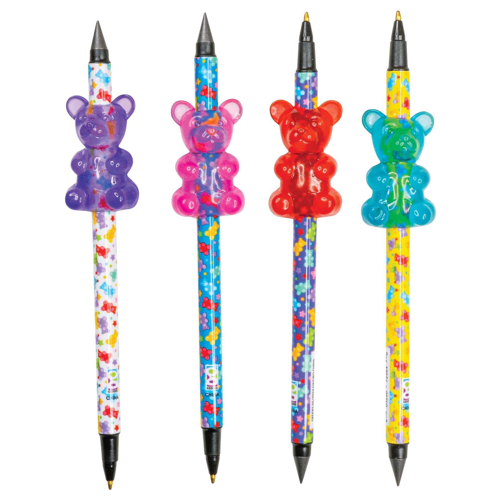 Gummy Bear Forever Pencil & Pen Combo w/scented Gummy Bear Grip - 24 per tub