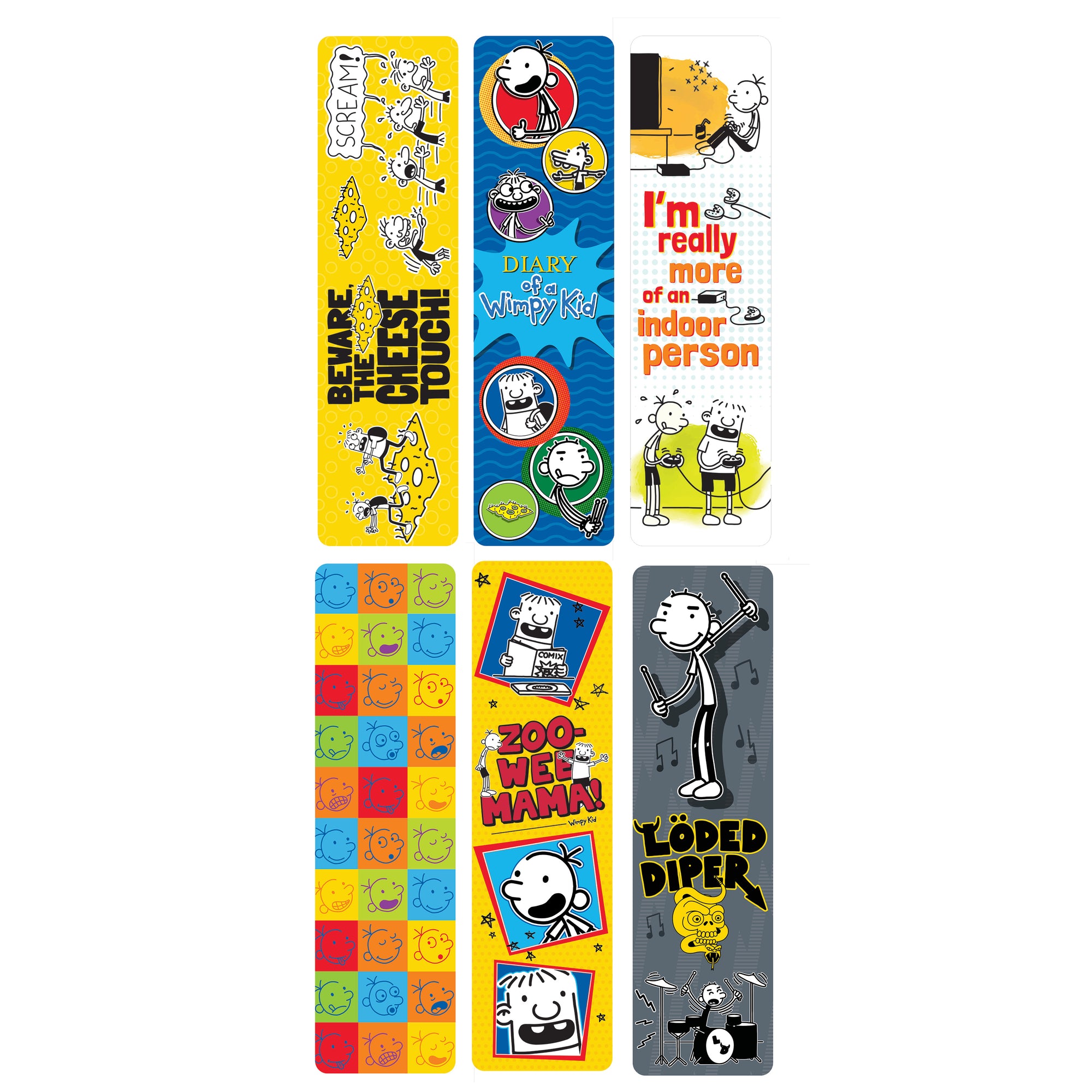 Diary of a Wimpy Kid Bookmarks - 36 per pack